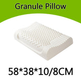 Thailand Natural Latex Orthopedic Massage Pillow Neck Cervical Spine Protected Remedial Big Vertebrae Pillow