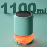 Mini Household Dehumidifier 220V/110V  also can dry clothes with seven kinds of atmosphere lights