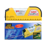 Laser level Meter Vertical & Horizontal Lasers Tape Aligner Bubbles Ruler,Repair Garden Building Indoors and Outdoors 3 in 1