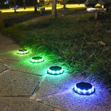 Solar Ground Light Outdoor Garden 17Led IP65 Waterproof Solar Lights for Lawn Pathway Patio Landscape Decoration
