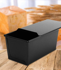 250/450/750/1000g Non-stick black sandwichToast Box Bread Loaf Pan Mold with Lid Baking Tool Toast Mold Cake Bread Tray Mold