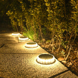 Solar Ground Light Outdoor Garden 17Led IP65 Waterproof Solar Lights for Lawn Pathway Patio Landscape Decoration